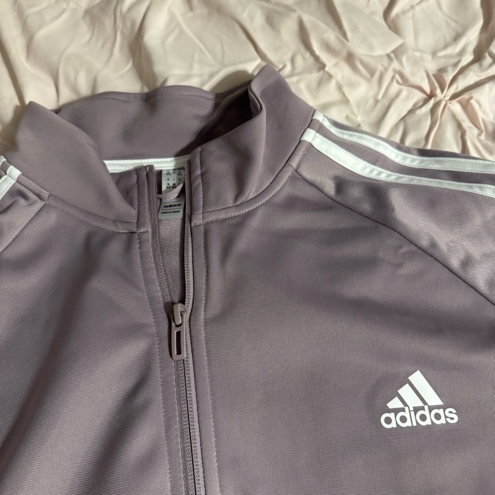 Adidas Purple Track Jacket - Picture 3 of 8